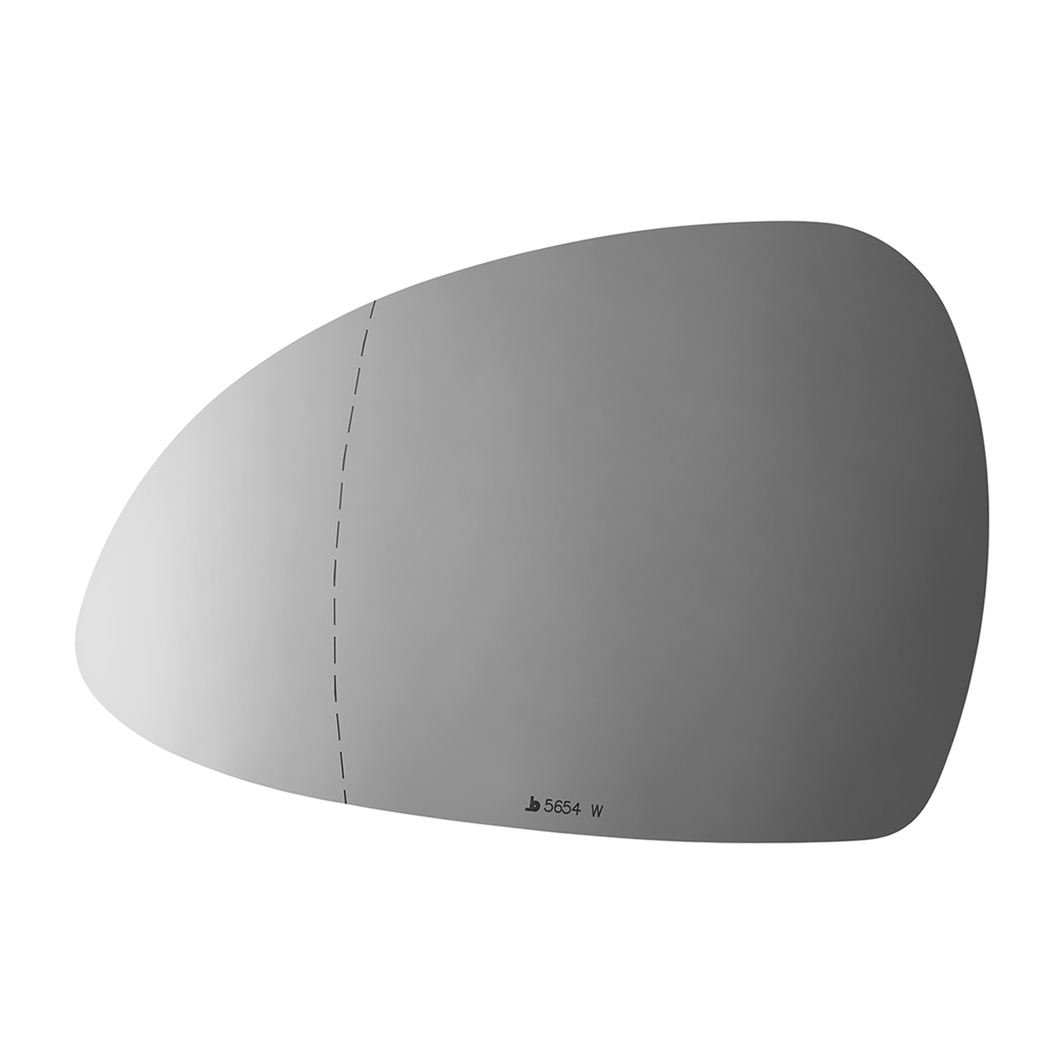 SIDE VIEW MIRROR W WIDE ANGLE